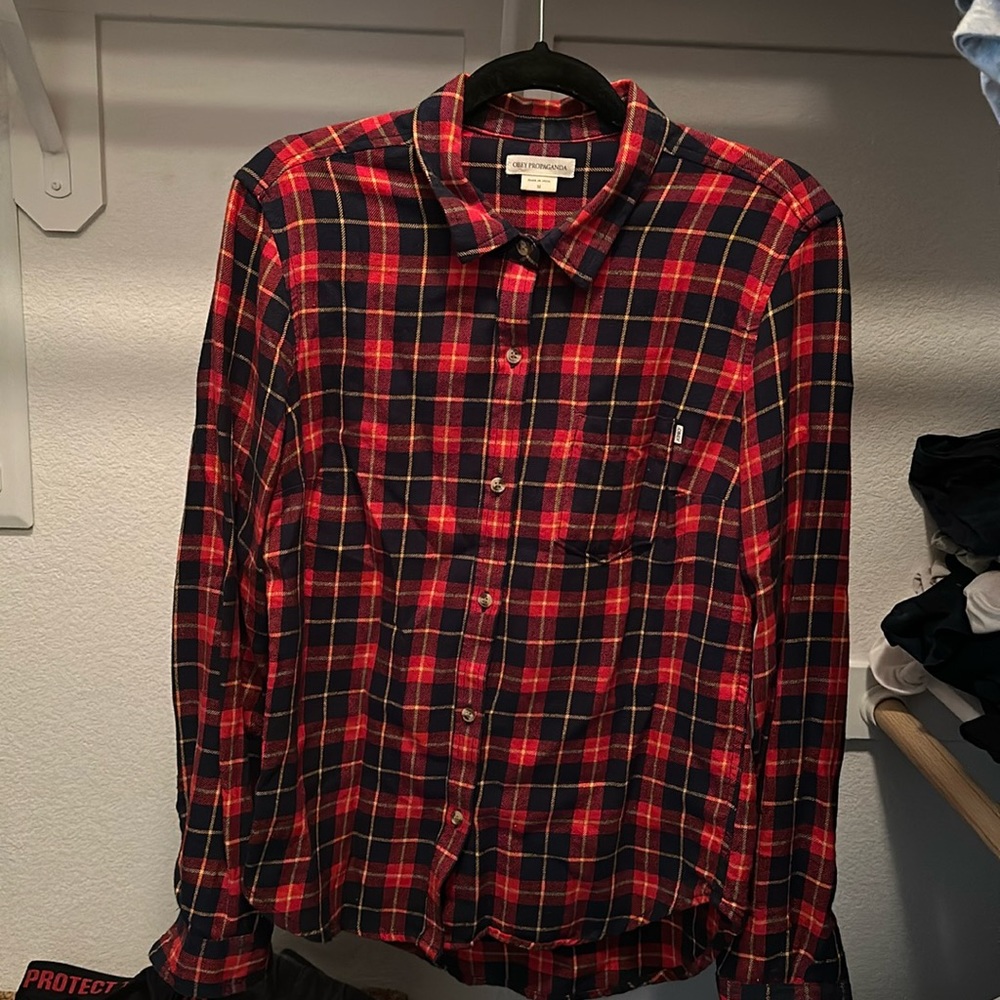 OBEY FLANNEL | MEDIUM